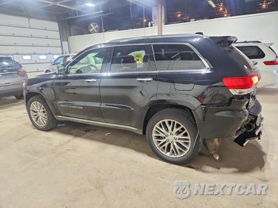 Drugie zdjęcie samochodu z przodu: 2017 JEEP GRAND CHEROKEE SUMMIT VIN:1C4RJFJT9HC844161 - miniatura