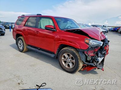 Czwarte zdjęcie samochodu z boku: 2021 TOYOTA 4RUNNER SR5 VIN:JTEEU5JR3M5236196 - miniatura