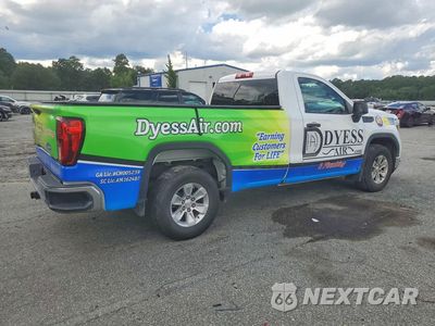 Trzecie zdjęcie samochodu z tyłu: 2021 GMC SIERRA C1500 VIN:3GTN8AEH1MG227993 - miniatura