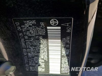 Zdjęcie 12 z 12 samochodu: 2010 TOYOTA PRIUS II VIN:JTDKN3DU4A0167682 - miniatura