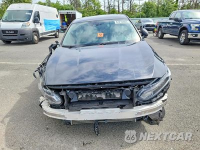 Piąte zdjęcie samochodu w środku: 2019 HONDA ACCORD SPORT VIN:1HGCV1F34KA128794 - miniatura