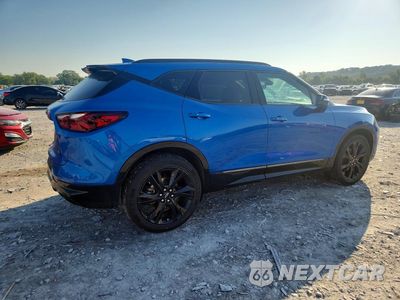 Trzecie zdjęcie samochodu z tyłu: 2020 CHEVROLET BLAZER RS VIN:3GNKBERS9LS674222 - miniatura