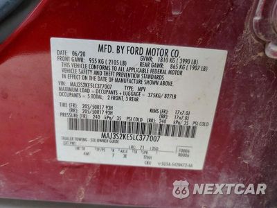 Zdjęcie 12 z 12 samochodu: 2020 FORD ECOSPORT TITANIUM VIN:MAJ3S2KE5LC377007 - miniatura
