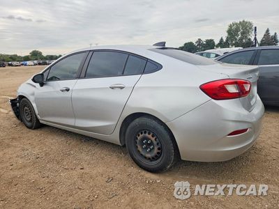 Drugie zdjęcie samochodu z przodu: 2018 CHEVROLET CRUZE LS VIN:1G1BC5SM9J7241487 - miniatura