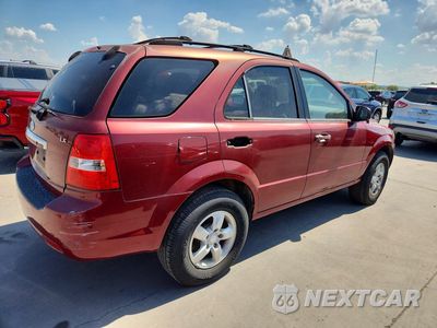 Trzecie zdjęcie samochodu z tyłu: 2007 KIA SORENTO BASE VIN:KNDJD736475677857 - miniatura