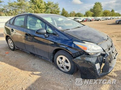 Czwarte zdjęcie samochodu z boku: 2011 TOYOTA PRIUS TWO VIN:JTDKN3DU2B1478751 - miniatura