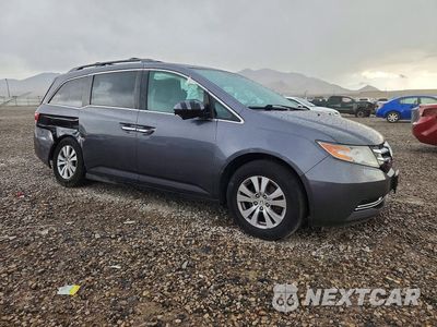 Czwarte zdjęcie samochodu z boku: 2014 HONDA ODYSSEY EX VIN:5FNRL5H45EB111008 - miniatura