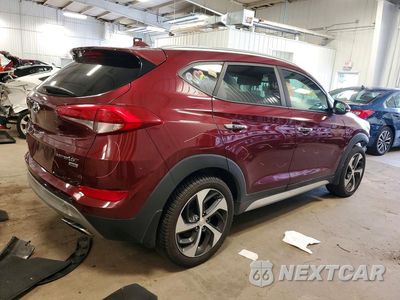 Trzecie zdjęcie samochodu z tyłu: 2018 HYUNDAI TUCSON LIMITED VIN:KM8J3CA2XJU620731 - miniatura