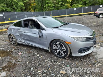 Czwarte zdjęcie samochodu z boku: 2016 HONDA CIVIC EXL VIN:2HGFC3B71GH355893 - miniatura