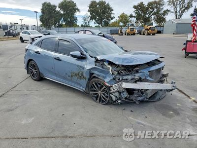 Czwarte zdjęcie samochodu z boku: 2021 HONDA CIVIC SPORT VIN:SHHFK7H46MU422414 - miniatura