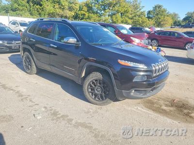 Czwarte zdjęcie samochodu z boku: 2015 JEEP CHEROKEE LATITUDE VIN:1C4PJMCBXFW571209 - miniatura