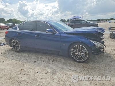 Czwarte zdjęcie samochodu z boku: 2017 INFINITI Q50 3.0T SPORT VIN:JN1EV7AP6HM735469 - miniatura