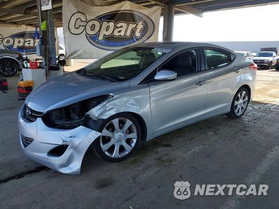 2012 HYUNDAI ELANTRA LIMITED KMHDH4AE7CU419984 - główne zdjęcie licytacji z USA - miniatura