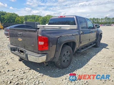 Trzecie zdjęcie samochodu z tyłu: 2010 CHEVROLET SILVERADO K1500 LT VIN:3GCRKSE33AG180961 - miniatura