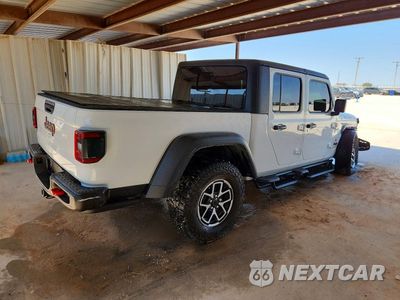 Trzecie zdjęcie samochodu z tyłu: 2024 JEEP GLADIATOR RUBICON VIN:1C6JJTBG8RL107717 - miniatura