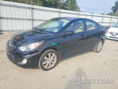 2013 HYUNDAI ACCENT GLS KMHCU4AE1DU382326 - główne zdjęcie licytacji z USA - miniatura