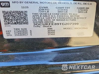 Zdjęcie 12 z 12 samochodu: 2026 CHEVROLET SILVERADO K1500 LT TRAIL BOSS VIN:3GCUKFE89TG207399 - miniatura