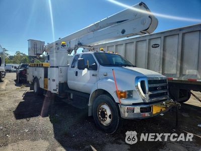 Czwarte zdjęcie samochodu z boku: 2012 FORD F750 SUPER - BUCKET TRUCK VIN:3FRXX7FK4CV338706 - miniatura