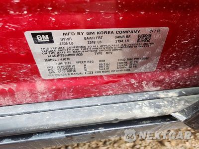 Zdjęcie 14 z 14 samochodu: 2017 BUICK ENCORE PREFERRED II VIN:KL4CJFSB6HB001935 - miniatura