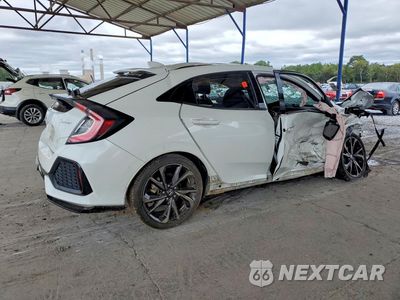 Trzecie zdjęcie samochodu z tyłu: 2018 HONDA CIVIC SPORT VIN:SHHFK7H43JU204295 - miniatura