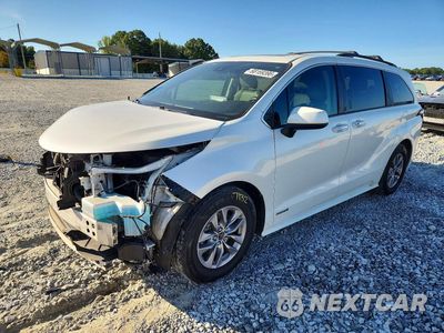 2021 TOYOTA SIENNA XLE 5TDJRKEC9MS018752 - główne zdjęcie licytacji z USA - miniatura