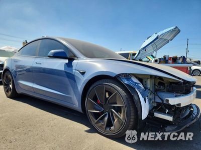 Czwarte zdjęcie samochodu z boku: 2026 TESLA MODEL 3 VIN:5YJ3E1ET9TF204549 - miniatura