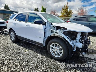 Czwarte zdjęcie samochodu z boku: 2024 CHEVROLET EQUINOX LS VIN:3GNAXSEG0RL198393 - miniatura