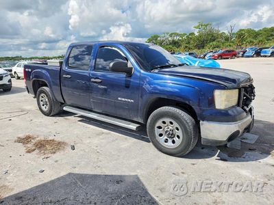 Czwarte zdjęcie samochodu z boku: 2011 GMC SIERRA K1500 SL VIN:3GTP2UEA0BG113561 - miniatura