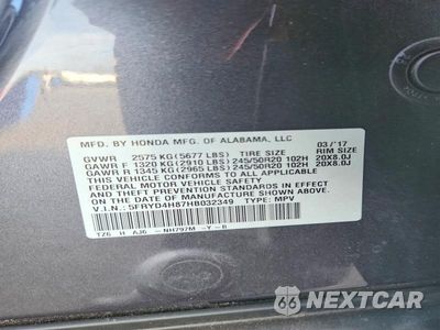 Zdjęcie 13 z 13 samochodu: 2017 ACURA MDX VIN:5FRYD4H87HB032349 - miniatura