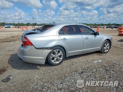 Trzecie zdjęcie samochodu z tyłu: 2012 FORD FUSION SE VIN:3FAHP0HA2CR332172 - miniatura