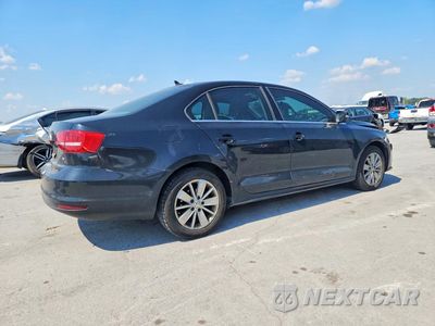 Trzecie zdjęcie samochodu z tyłu: 2015 VOLKSWAGEN JETTA SE VIN:3VWD07AJ1FM357837 - miniatura