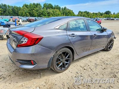 Trzecie zdjęcie samochodu z tyłu: 2017 HONDA CIVIC LX VIN:19XFC2F55HE003589 - miniatura