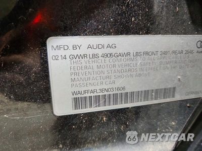 Zdjęcie 12 z 12 samochodu: 2014 AUDI A4 PREMIUM PLUS VIN:WAUFFAFL3EN031606 - miniatura