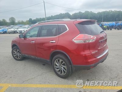 Drugie zdjęcie samochodu z przodu: 2015 NISSAN ROGUE SL VIN:5N1AT2MV8FC814591 - miniatura