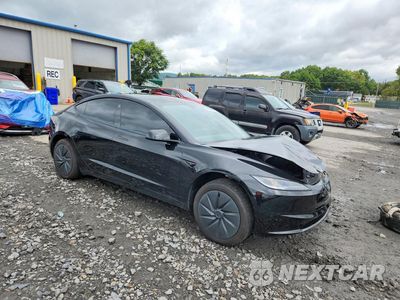 Czwarte zdjęcie samochodu z boku: 2026 TESLA MODEL 3 VIN:5YJ3E1EA1TF170332 - miniatura