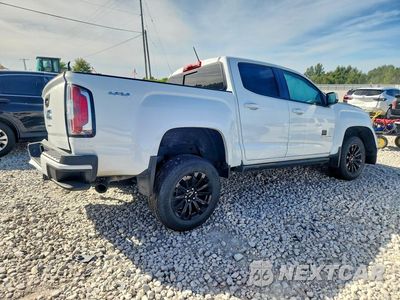 Trzecie zdjęcie samochodu z tyłu: 2022 GMC CANYON ELEVATION VIN:1GTG6CEN9N1318056 - miniatura