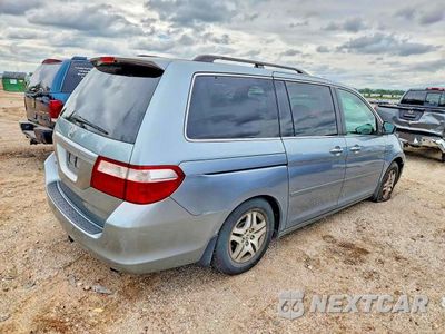 Trzecie zdjęcie samochodu z tyłu: 2007 HONDA ODYSSEY EXL VIN:5FNRL38657B023794 - miniatura