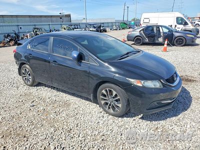Czwarte zdjęcie samochodu z boku: 2013 HONDA CIVIC EX VIN:19XFB2F84DE023940 - miniatura
