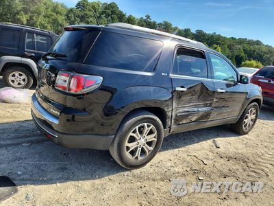 Trzecie zdjęcie samochodu z tyłu: 2016 GMC ACADIA SLT-1 VIN:1GKKVRKD2GJ324378 - miniatura