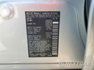 Zdjęcie 12 z 12 samochodu: 2020 NISSAN ROGUE SV VIN:KNMAT2MT4LP523741 - miniatura