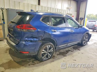 Trzecie zdjęcie samochodu z tyłu: 2018 NISSAN ROGUE SL VIN:5N1AT2MV8JC839323 - miniatura