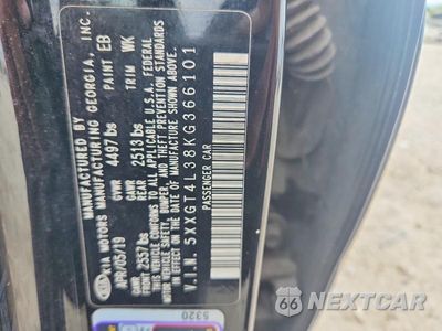 Zdjęcie 13 z 13 samochodu: 2019 KIA OPTIMA S VIN:5XXGT4L38KG366101 - miniatura