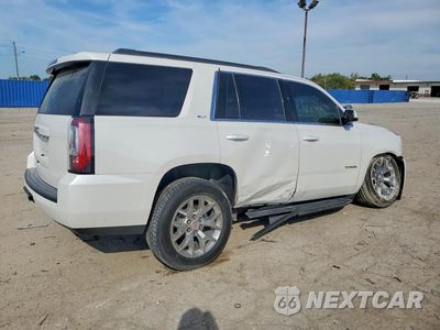 Trzecie zdjęcie samochodu z tyłu: 2018 GMC YUKON SLT VIN:1GKS2DKC9JR346826 - miniatura
