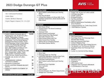 Zdjęcie 13 z 14 samochodu: 2023 DODGE DURANGO GT VIN:1C4RDJDGXPC630822 - miniatura