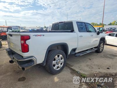 Trzecie zdjęcie samochodu z tyłu: 2022 CHEVROLET SILVERADO K2500 HEAVY DUTY LTZ VIN:1GC4YPEY4NF149159 - miniatura
