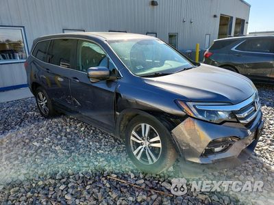 Czwarte zdjęcie samochodu z boku: 2016 HONDA PILOT EXL VIN:5FNYF6H8XGB023327 - miniatura