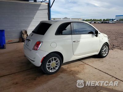 Trzecie zdjęcie samochodu z tyłu: 2015 FIAT 500 POP VIN:3C3CFFAR2FT695934 - miniatura