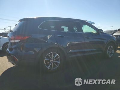 Trzecie zdjęcie samochodu z tyłu: 2018 HYUNDAI SANTA FE SE VIN:KM8SN4HF6JU279843 - miniatura