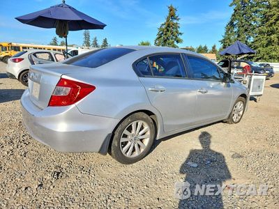 Trzecie zdjęcie samochodu z tyłu: 2012 HONDA CIVIC EXL VIN:2HGFB2F95CH504468 - miniatura