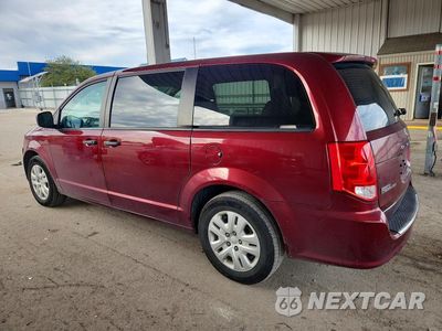 Drugie zdjęcie samochodu z przodu: 2019 DODGE GRAND CARAVAN SE VIN:2C4RDGBG2KR756582 - miniatura